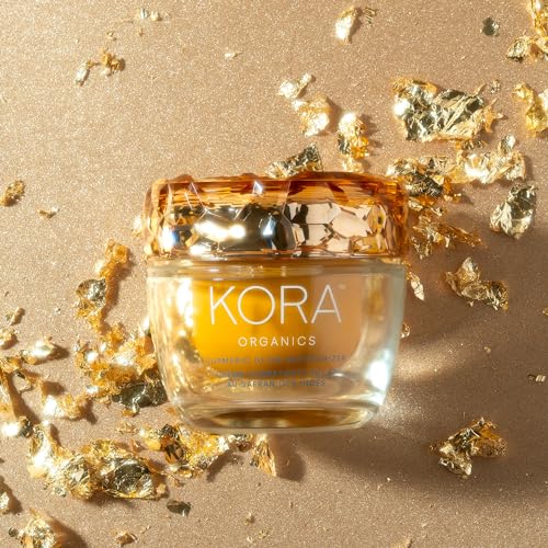 KORA Organics Skin Care Set - Brightens & Hydrates, Certified Organic - 3-Piece Gift Set