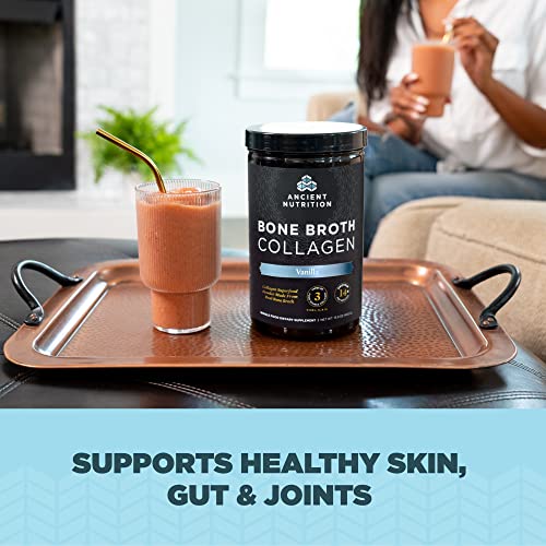 Ancient Nutrition Collagen Protein Powder - Supports Skin & Joints, Pure Ingredients - 18.3oz