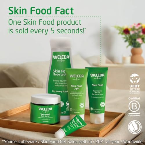 Weleda Skin Food Body Cream - Plant-Rich Hydration, Natural Ingredients - 2.5oz