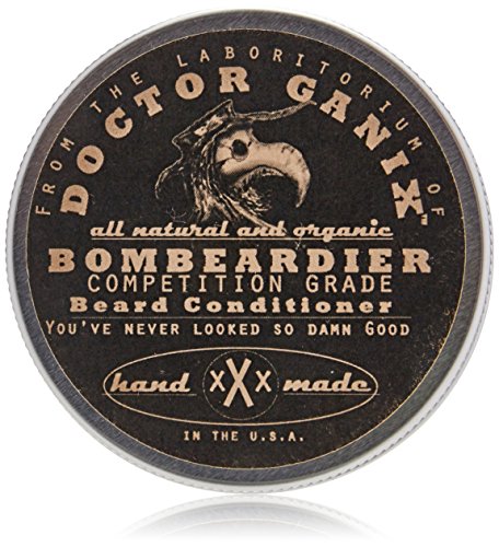 Doctor Ganix Beard Balm - Softens, Reduces Breakage, Vegan Friendly - 2oz Leave-In Conditioner