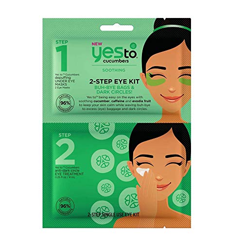 Yes To Dark Circles Eye Treatment - Reduces Dark Circles with Evodia Fruit - 2 Count