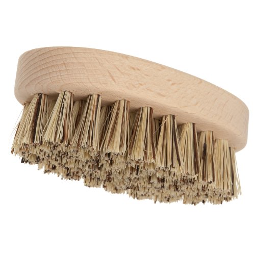 REDECKER Mussel Brush Set - Efficient Shellfish Cleaning, Natural Beechwood Handle - 3-3/4 In