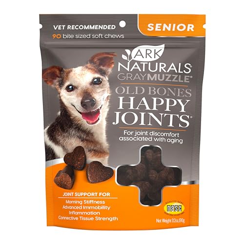 ARK NATURALS Dog Supplement - Supports Joint Health for Senior Dogs, Vet Recommended - 90 Soft Chews