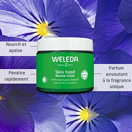 Weleda Skin Food Body Butter - Luxurious Moisture, Dermatologically Tested - 5 Fl Oz Jar