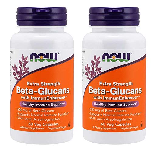 NOW Immune Defense Supplement - Supports Healthy Immune Function, GMP Quality - 60 VegiCaps (2 Pack)