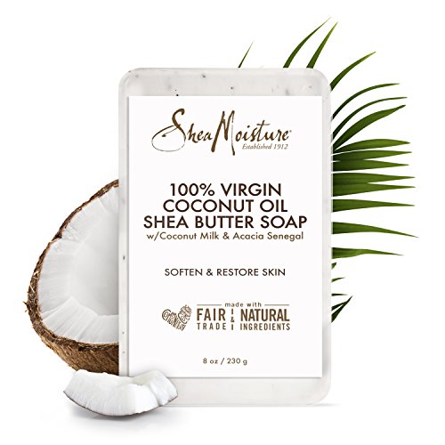 SheaMoisture Bar Soap - Nourishing Coconut Oil & Milk, Softens Skin - 8oz