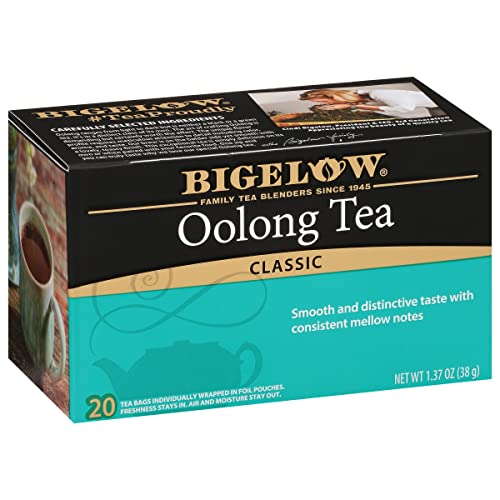 Bigelow Oolong Tea - Smooth Flavor, Gluten-Free, Kosher Certified - 120 Individually Wrapped Bags