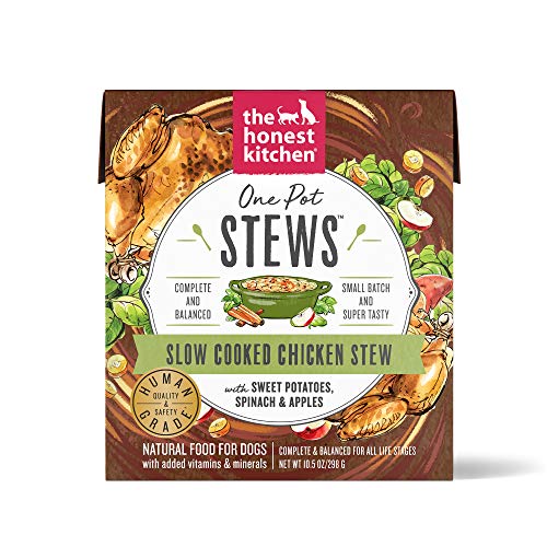 The Honest Kitchen Wet Dog Food - Human Grade, Complete & Balanced, No Fillers - 10oz