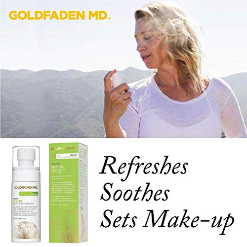 GOLDFADEN MD Face Mist RX - Hydrating, Revitalizing Spray with Aloe & Antioxidants - 2.0 fl oz