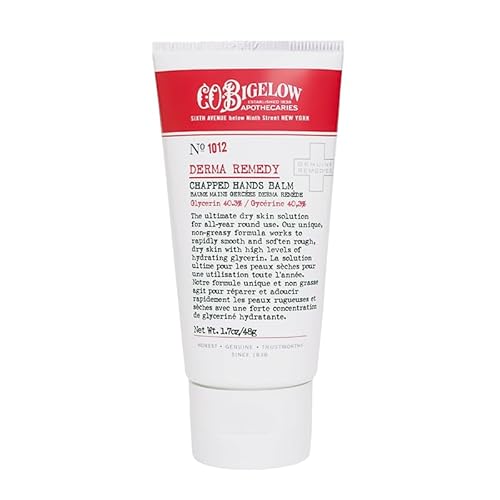 C.O. Bigelow Hand Cream - Hydrating Glycerin Balm for Soft, Cracked Skin - 1.7 oz