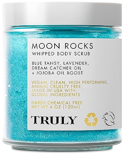 Truly Beauty Body Scrub - Hydrating Exfoliation with Vitamin E, Organic Coconut Oil - 12oz