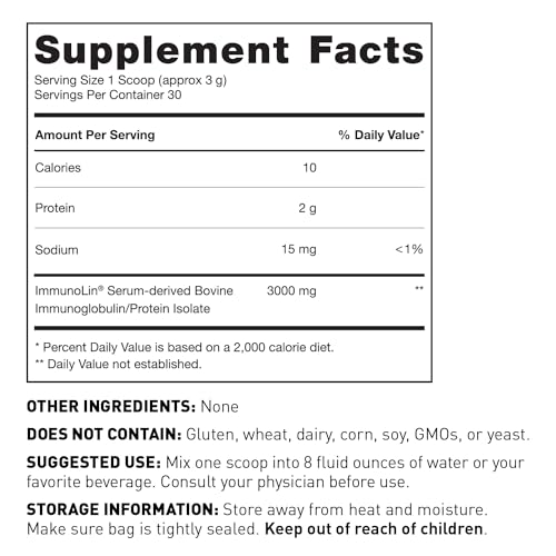 Amy Myers MD Colostrum Supplement - Supports Gut Health & Immune Function - 90g (30 Servings)