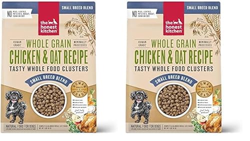 The Honest Kitchen Whole Food Clusters Dog Food - Human Grade, Nutrient-Rich, 1 lb Trial Pack