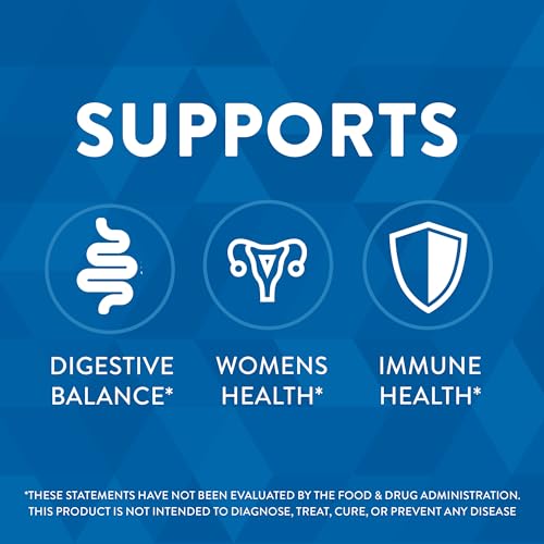 Nature's Way Probiotic for Women - Digestive & Immune Health, Non-GMO, 50 Billion Cultures - 30 Caps