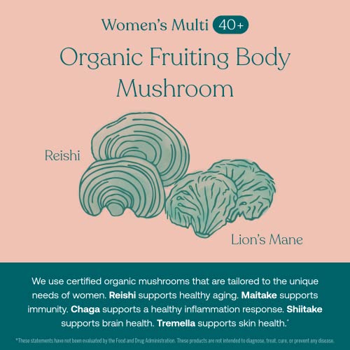 True Grace Women's Multivitamin 40+ & Probiotic Bundle - Organic, Gluten & Soy Free - 30-Day Supply