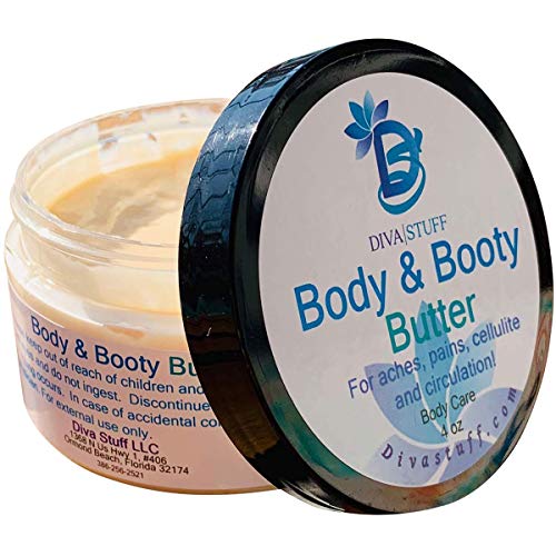 Body and Booty Butter - Relieves Aches & Pains, Stimulates Circulation, All Natural - 8oz