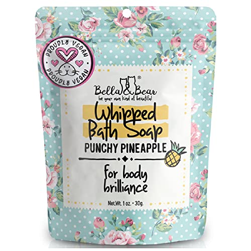 Bella & Bear Pineapple Body Wash - Paraben-Free, Vegan & Cruelty-Free - 24 Bulk Units