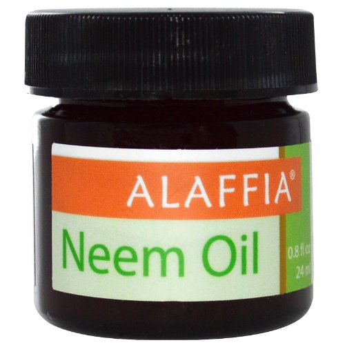 Alaffia Neem Oil - Moisturizes & Protects Dry Skin, Fair Trade, Vegan - 0.8oz