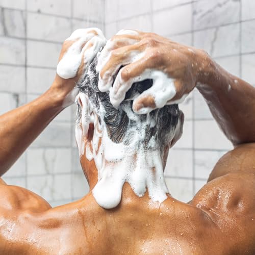 Oars + Alps Men's Shampoo - Hydrating Kelp & Algae Infusion, Alcohol-Free - 32 Fl Oz