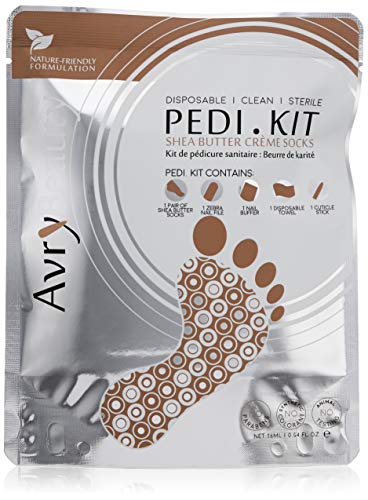 AvryBeauty Foot Care Set - Moisturizing Shea Butter Socks, Nourishing Treatment - 1 ct.