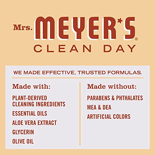 Mrs. Meyer's Hand Soap Refill - Nourishing with Aloe & Olive Oil, Oat Blossom Scent - 33oz