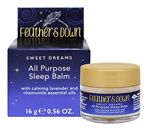 Feather & Down Aromatherapy Sleep Balm - Calming Lavender & Chamomile, Vegan - 16g