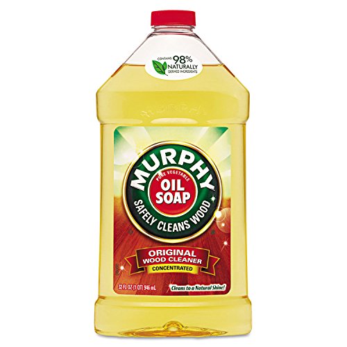 Murphy's Oil Soap Wood Cleaner - 98% Natural Ingredients, No Ammonia or Bleach - 32oz