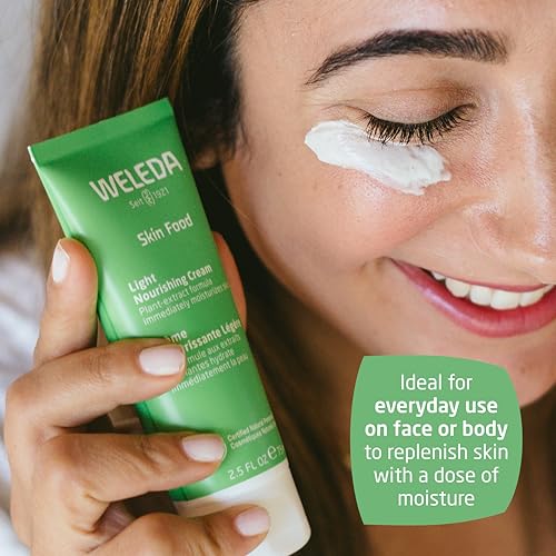 Weleda Skin Food Light Moisturizer - Plant-Rich Hydration with Chamomile & Calendula - 2.5oz