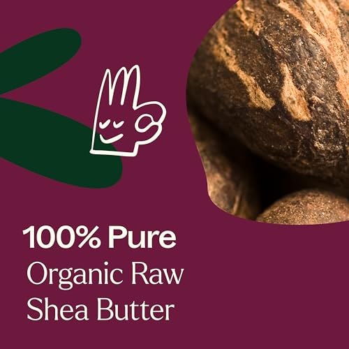 Plant Therapy Organic African Shea Butter - Deeply Moisturizing, Raw & Unrefined - 16 oz Jar