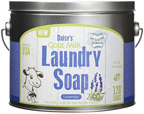 Brooke & Nora at Home Laundry Soap - Moisturizing Goat Milk & Lavender, Gluten-Free - 120 Loads