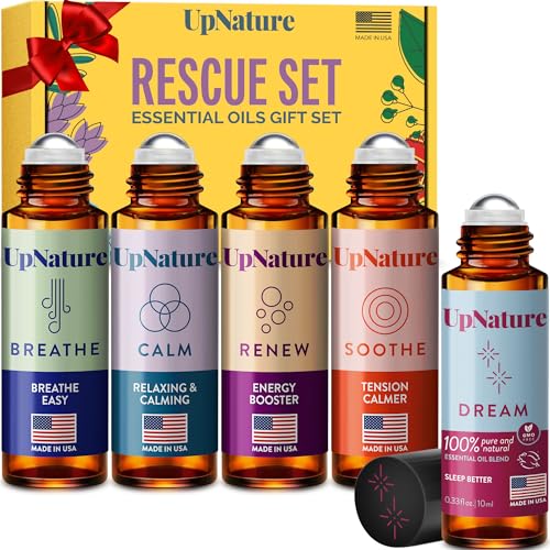 Dream Essential Oil Bundle - Calming Sleep & Relaxation Blends, 100% Pure Oils - Travel Set