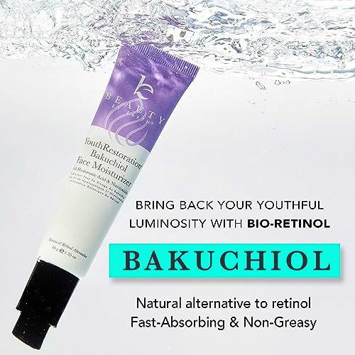 Bio Retinol Face Moisturizer - Natural Bakuchiol, Anti-Aging, Non-Toxic, 2oz