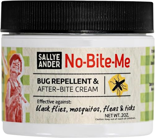 Sallye Ander No-Bite-Me Bug Repellent - Natural Protection Against Mosquitoes & Ticks - 2 oz