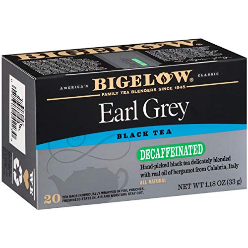 Bigelow Tea Decaffeinated Earl Grey - Bold Flavor, Gluten-Free, Kosher - 120 Tea Bags