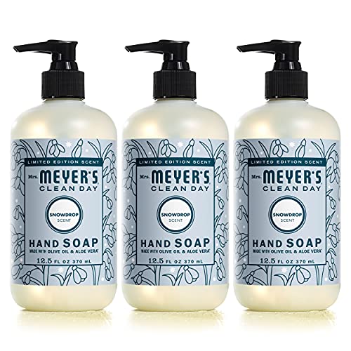 Mrs. Meyer's Clean Day Hand Soap - Limited Edition Floral Scent with Essential Oils - 12.5oz