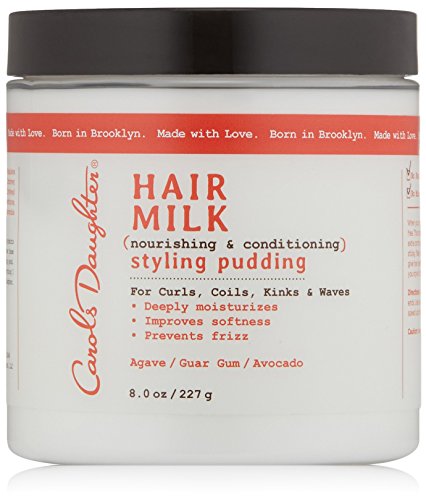 Carol's Daughter Hair Milk Pudding - Defines Curls, Moisturizes with Agave & Avocado - 8oz