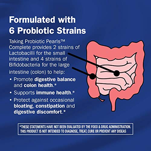 Nature's Way Probiotic Pearls - Supports Digestive Balance, 1 Billion Cultures - 90 Softgels