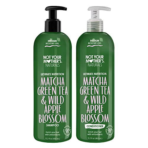 Not Your Mother's Naturals Shampoo & Conditioner Set - Nourishes, Apple Blossom Scent - 15.2 fl oz