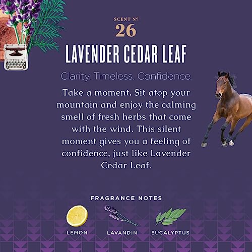 Caldrea Linen & Room Spray - Freshens Fabrics with Essential Oils, Lavender Cedar Leaf - 16oz