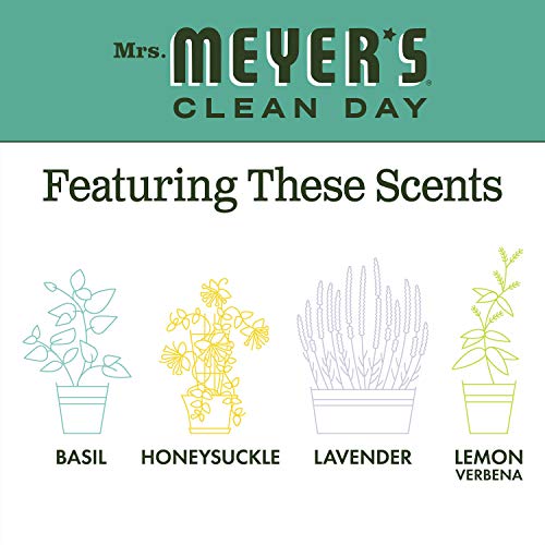 Mrs. Meyer's Multi-Surface Cleaner - Tough on Dirt, Biodegradable, Basil Scent - 32 fl. oz