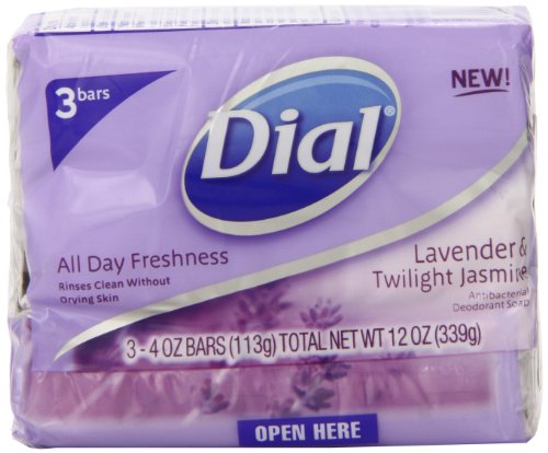 Dial Antibacterial Soap Set - All-Day Freshness, Smooth Skin, Lavender & Jasmine - 3 CT