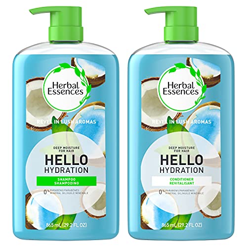 Herbal Essences Moisturizing Shampoo & Conditioner Set - Paraben-Free, Hydrating Coconut - 29.2oz