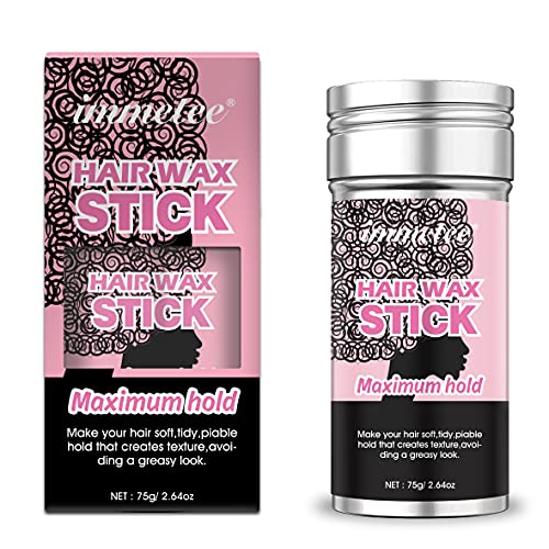 immetee Hair Wax Stick - Flyaway Control, Non-Greasy & Residue-Free - 75g