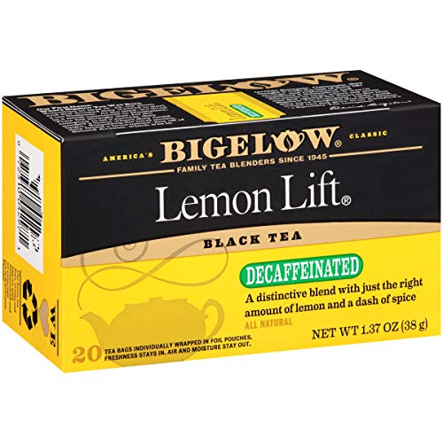 Bigelow Tea Decaffeinated Lemon Lift - Calorie-Free, Gluten-Free, Kosher Certified - 120 Bags