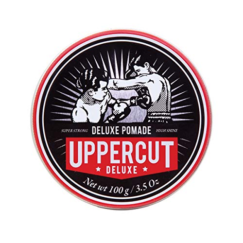 UPPERCUT DELUXE Hair Pomade - Strong Hold, High Shine, Easy Washout - 3.5 Ounces