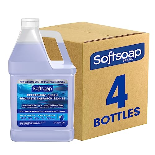 Softsoap Hand Soap Refill - Antibacterial, Moisturizing Aloe Formula, Biodegradable - 4 Gallons