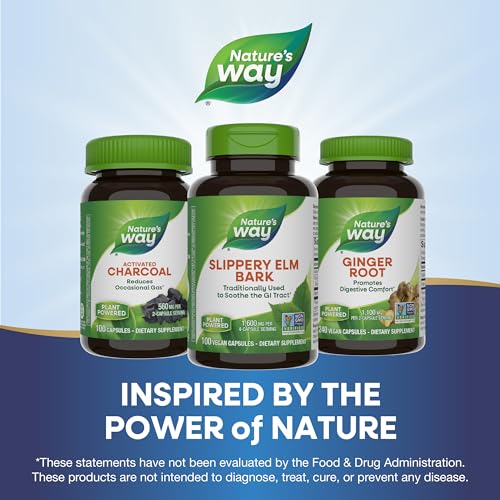 Nature's Way Herbal Supplement - Supports Digestive Health, Vegan, Non-GMO - 100 Capsules