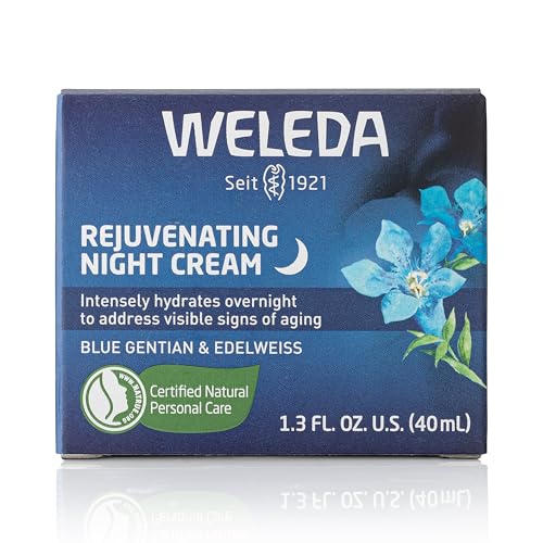 Weleda Face Moisturizer - Overnight Hydration, Vegan Ingredients, Natural - 1.0oz