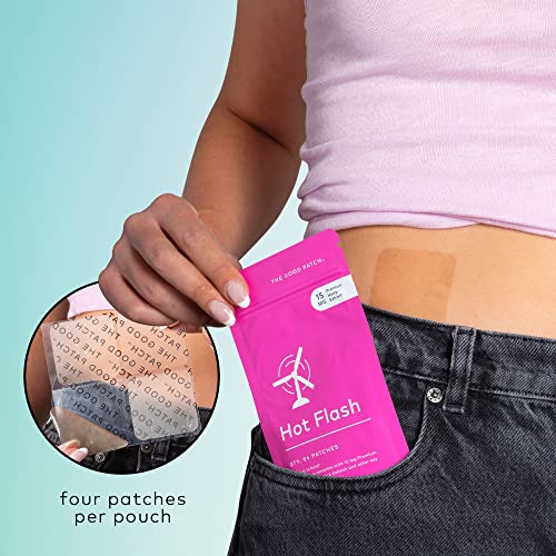 The Good Patch Menopause Patches - Hot Flash Relief, Plant-Powered, 8 Patches