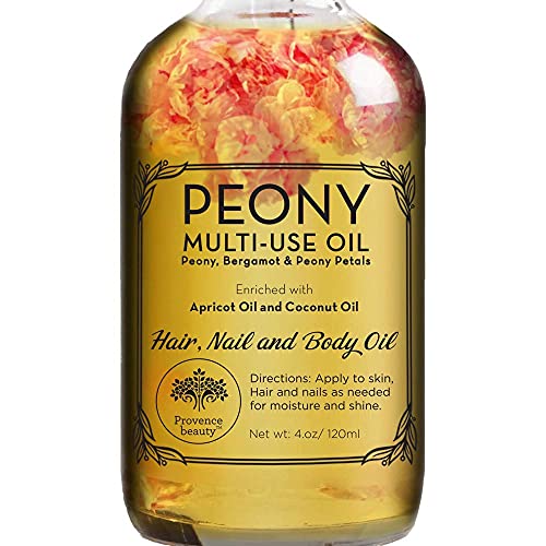 Provence Beauty Body Oil - Revitalizing Moisturizer with Organic Apricot & Vitamin E - 4 Fl Oz